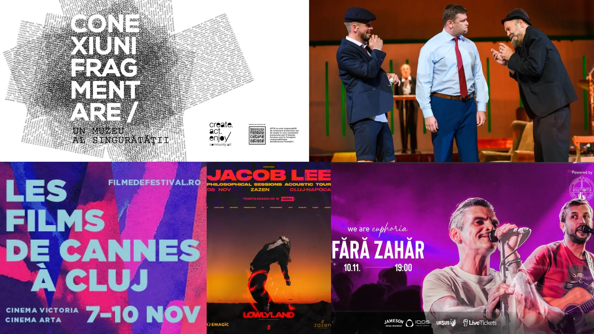 CooltCluj #15 - evenimente culturale 4-10 noiembrie 2024