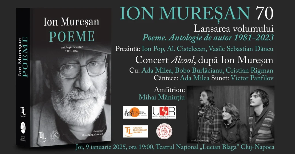 Lansarea antologiei „Poeme” de Ion Mureșan - CooltCluj