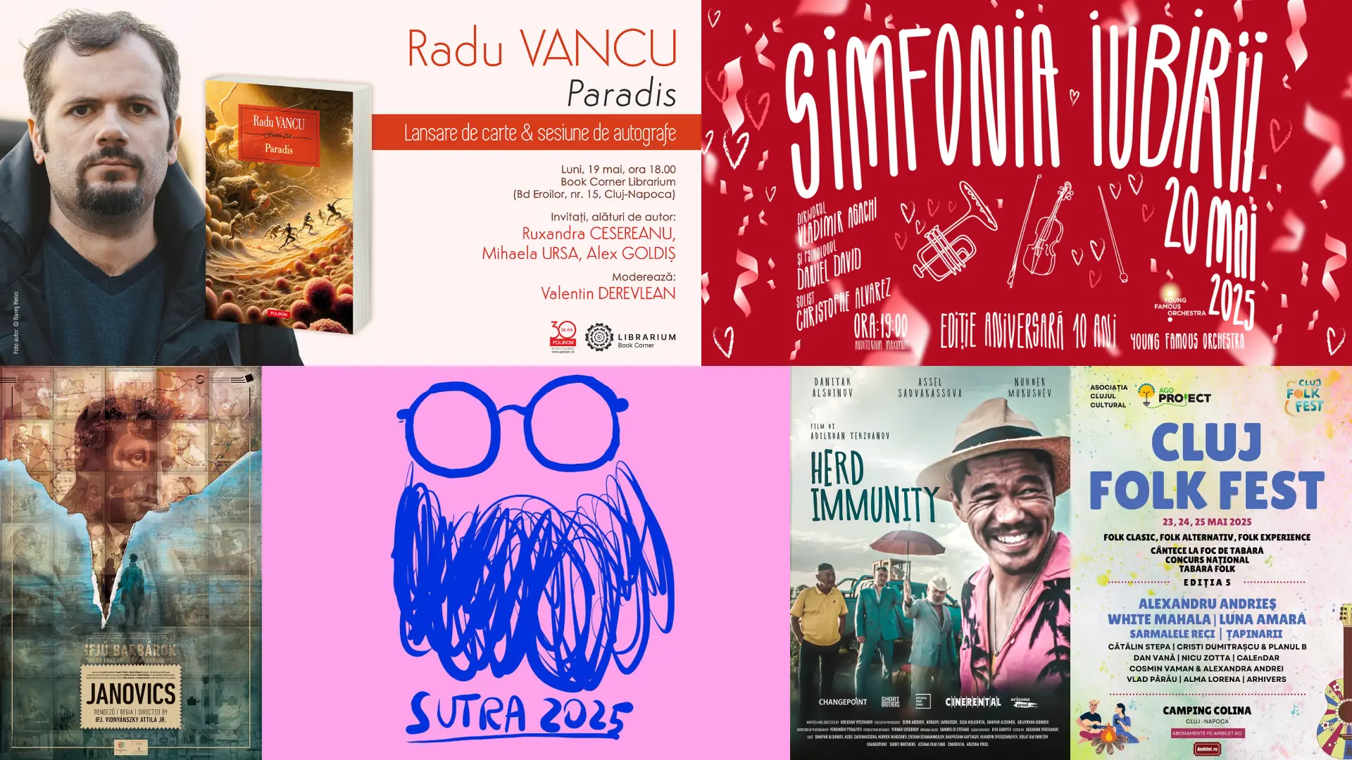 CooltCluj #42 – Evenimente culturale Cluj: săptămâna 19-25 mai 2025