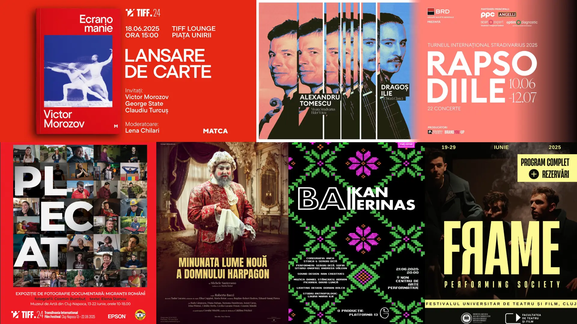 CooltCluj #46 – Evenimente culturale Cluj: săptămâna 16-22 iunie 2025
