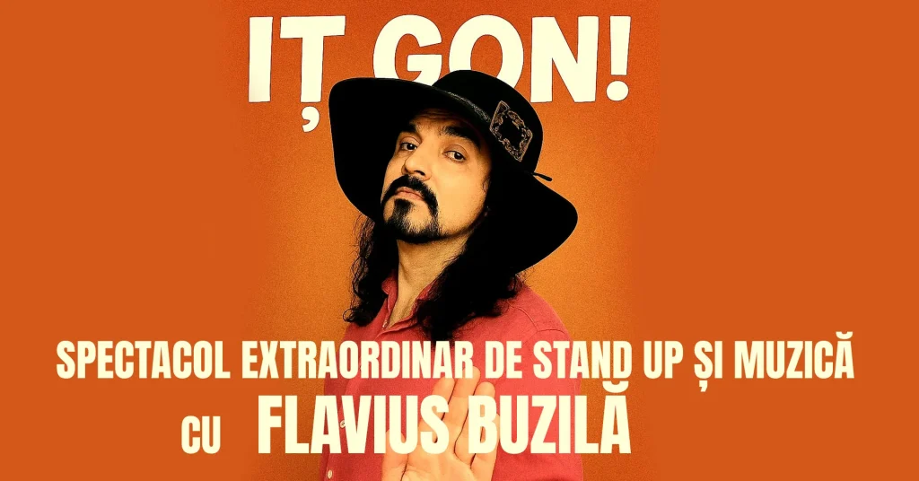 Iț Gon – Stand-up și muzică cu Flavius Buzilă