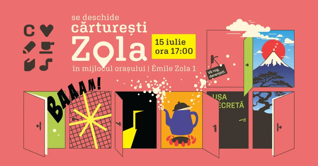 Deschidere Cărturești Zola