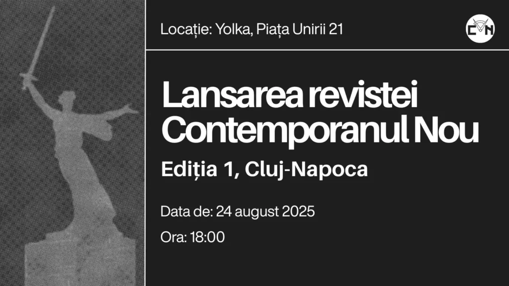 Lansarea revistei Contemporanul Nou
