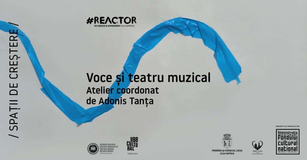 Atelier de voce și teatru muzical coordonat de Adonis Tanța