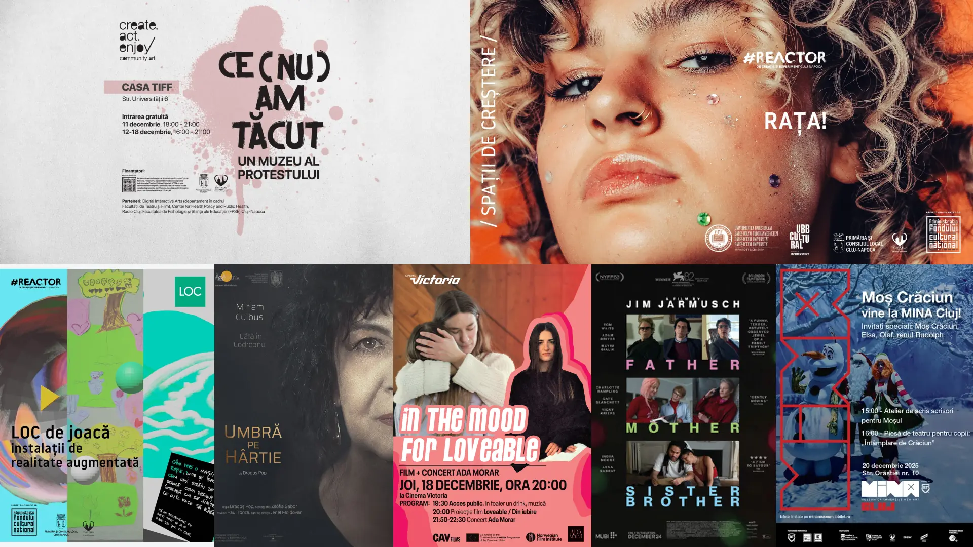 CooltCluj #71 – Evenimente culturale Cluj: săptămâna 15-21 decembrie 2025