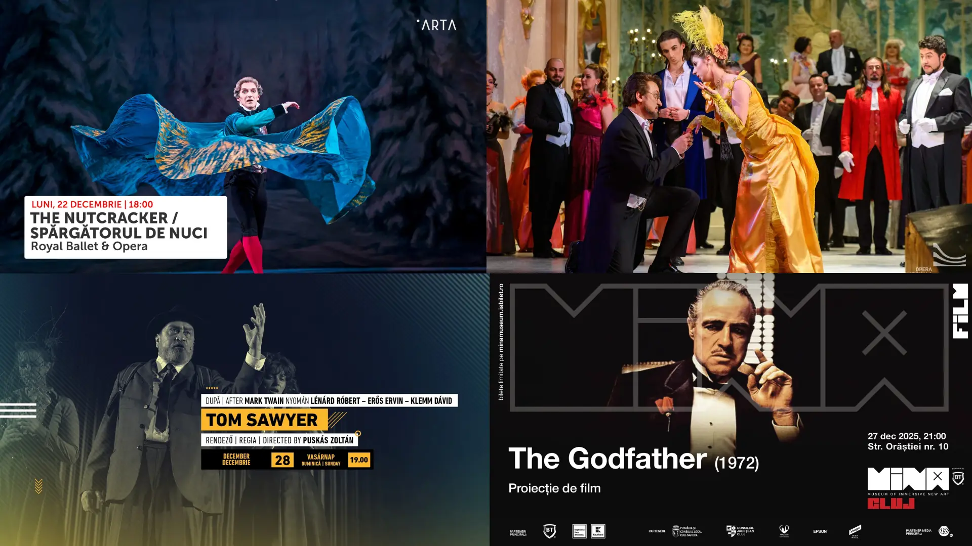 CooltCluj #72 – Evenimente culturale Cluj: perioada 22 decembrie – 4 ianuarie