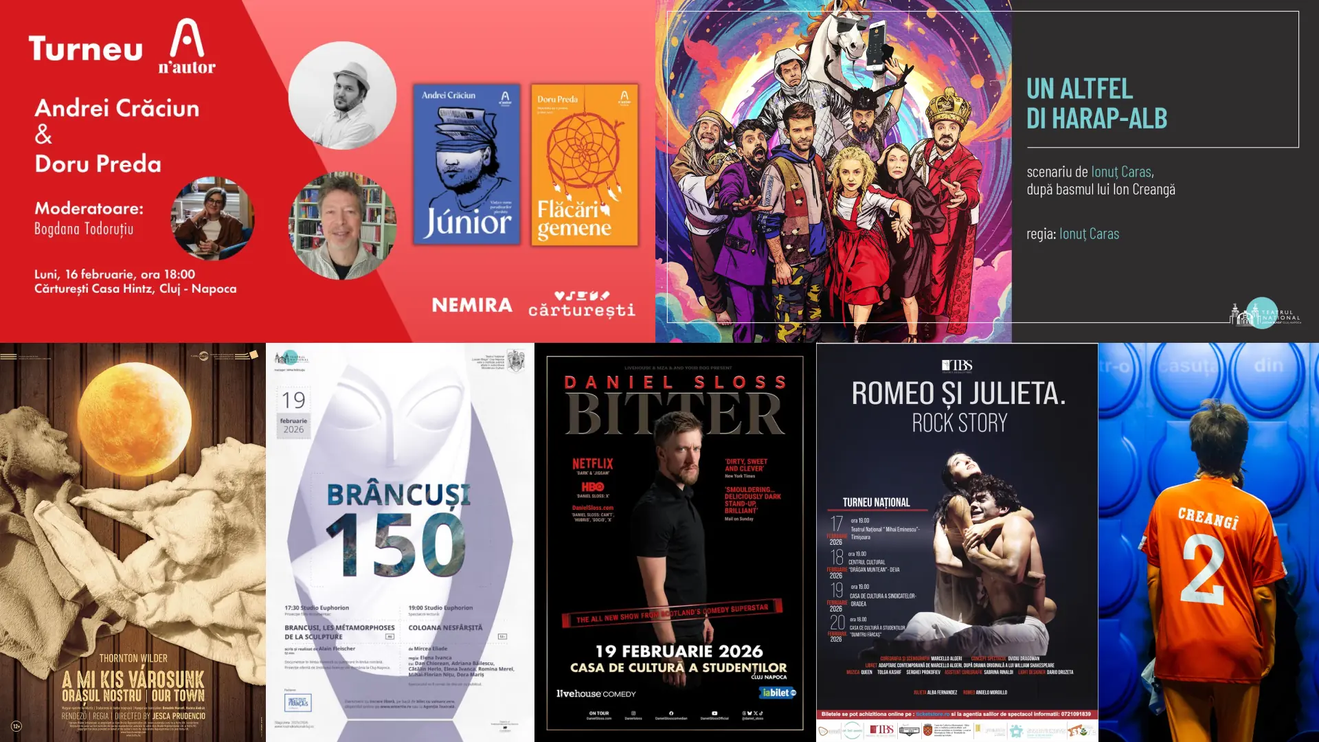 CooltCluj #79 – Evenimente culturale Cluj: Săptămâna 16-22 februarie 2026