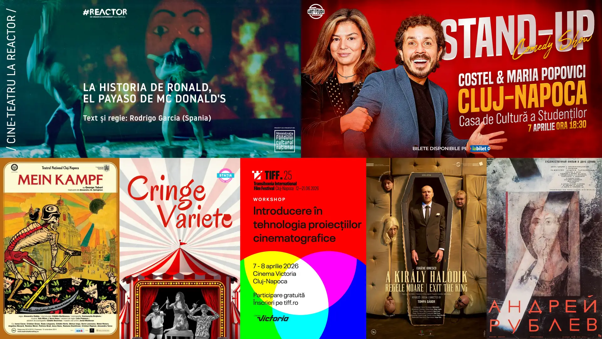 CooltCluj #86 – Evenimente culturale Cluj: săptămâna 6-12 aprilie 2026
