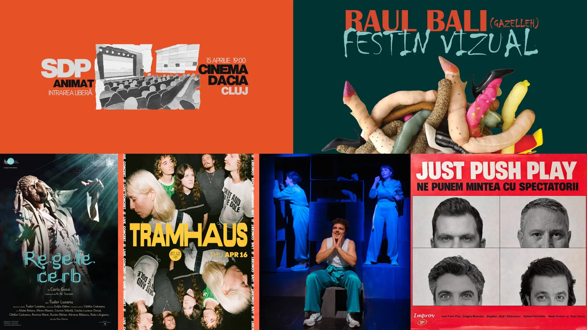 CooltCluj #87 – Evenimente culturale Cluj: săptămâna 13-19 aprilie 2026