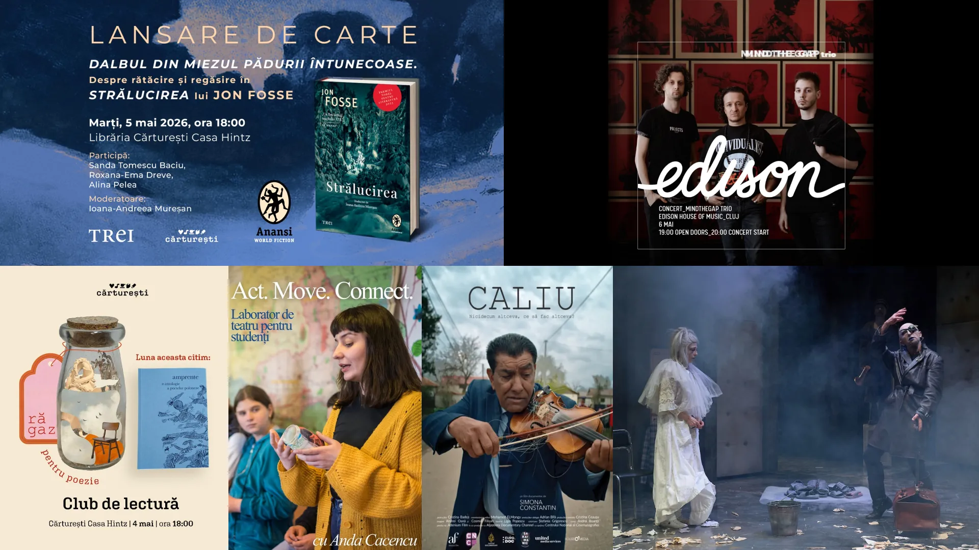 CooltCluj #90 – Evenimente culturale Cluj: săptămâna 4-10 mai 2026