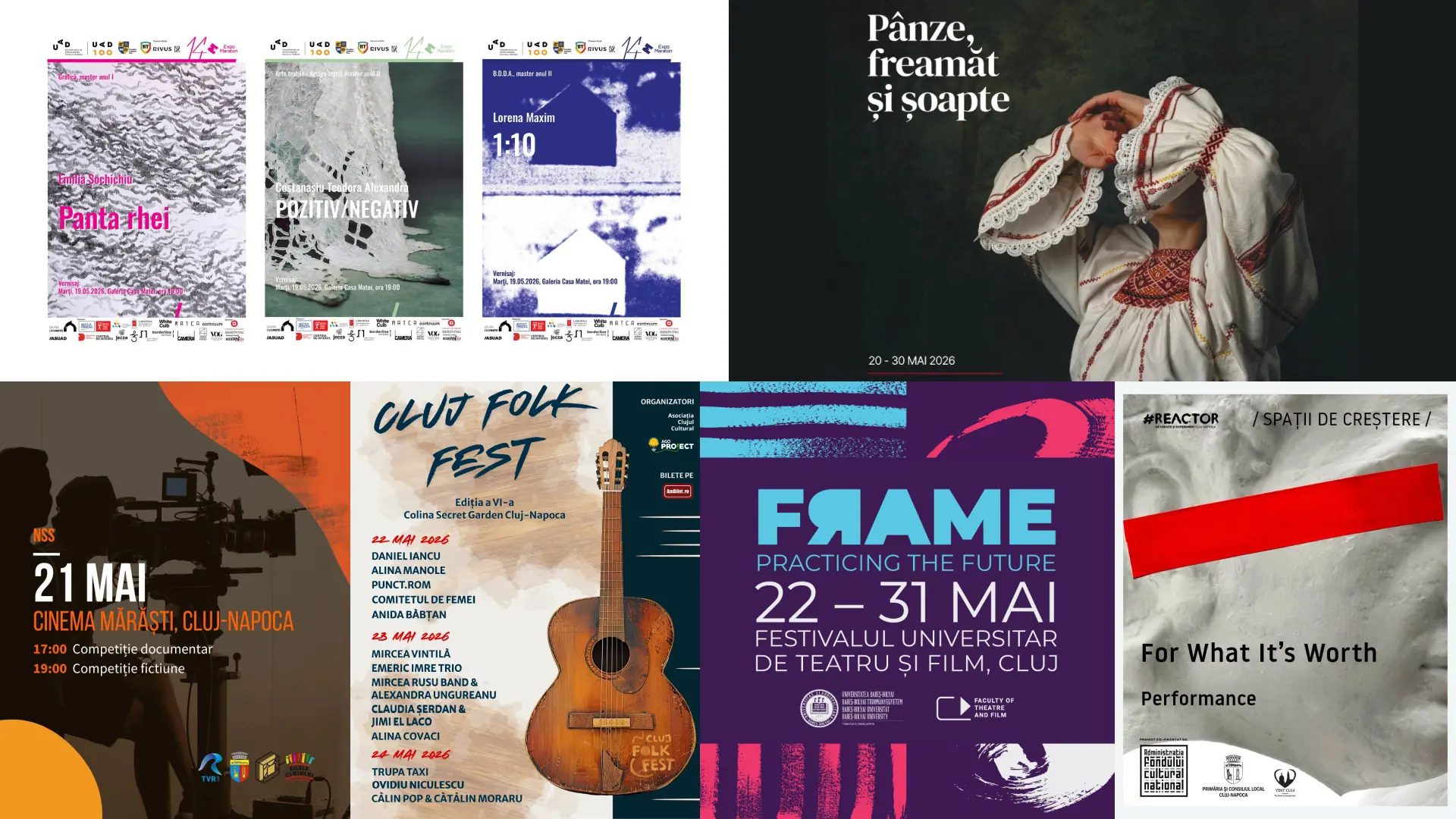 CooltCluj #92 – Evenimente culturale Cluj: săptămâna 18-24 mai 2026