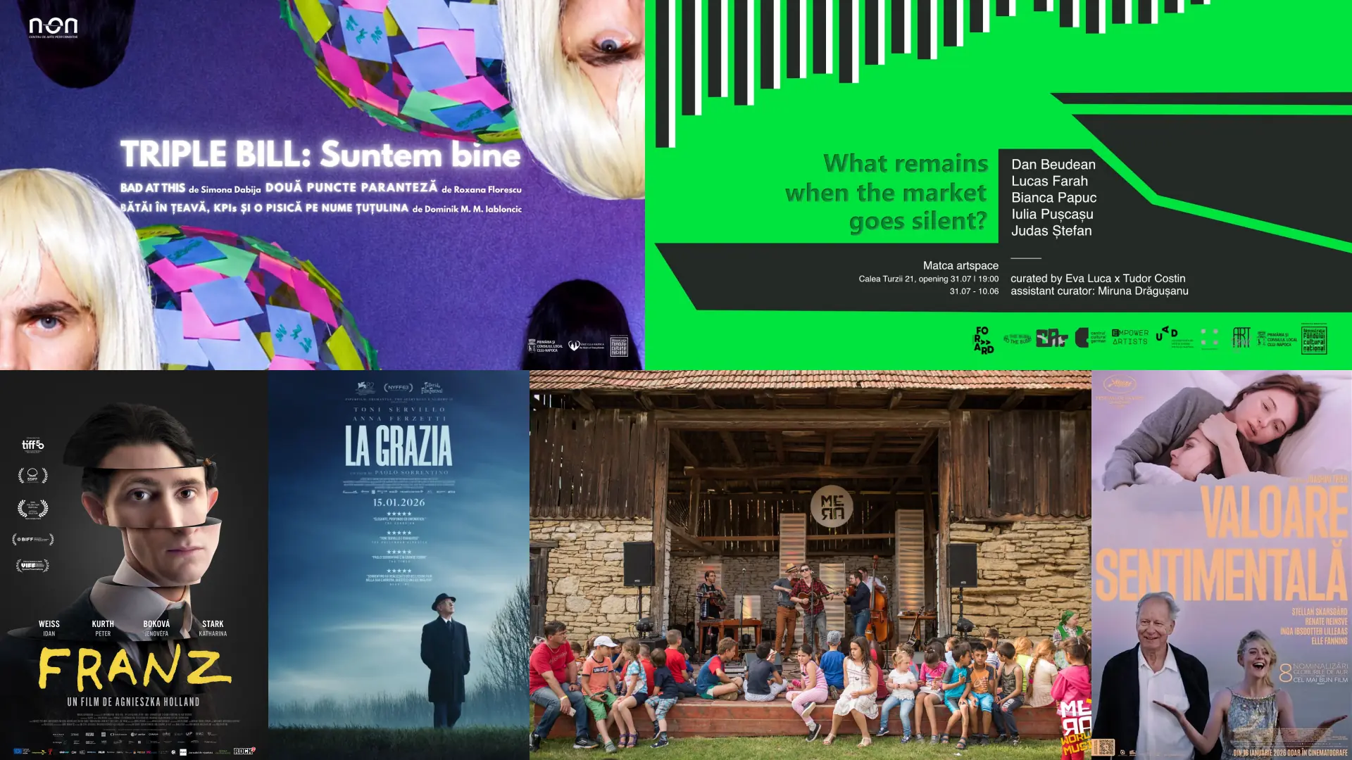 CooltCluj #102 – Evenimente culturale Cluj: săptămâna 27 iulie-2 august 2026